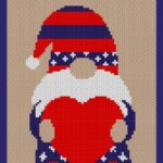 MAIN BLOG PIN - Patriotic Gnome Love Magic Yarn Pixels