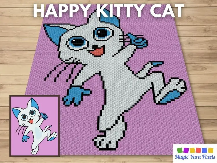 BLOG PREVIEW POSTER - Happy Kitty Cat