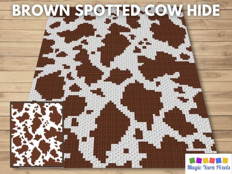 BLOG PREVIEW POSTER - Brown Spotted Cow Hide