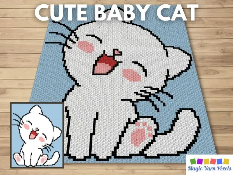 BLOG PREVIEW POSTER - Cute Baby Cat