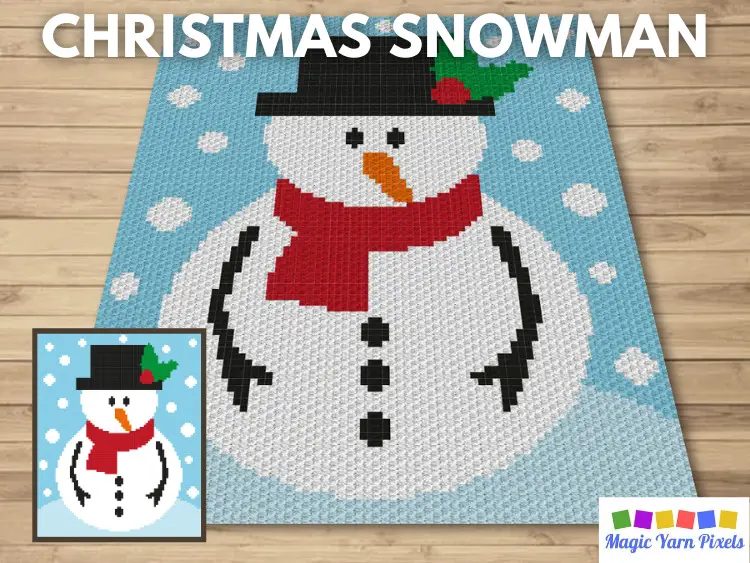 BLOG PREVIEW POSTER - Christmas Snowman