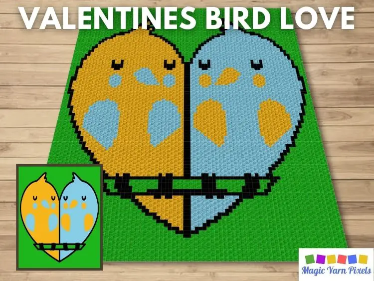 BLOG PREVIEW POSTER - Valentines Bird Love