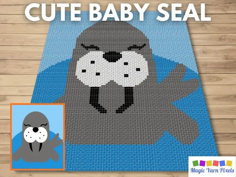 BLOG PREVIEW POSTER - Cute Baby Seal