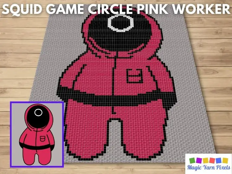 BLOG PREVIEW POSTER - Squid Game Circle Pink Worker