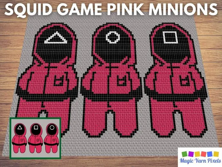 BLOG PREVIEW POSTER - Squid Game Pink Minions