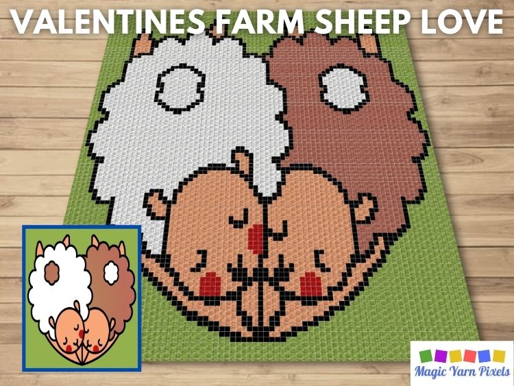 BLOG PREVIEW POSTER - Valentines Farm Sheep Love
