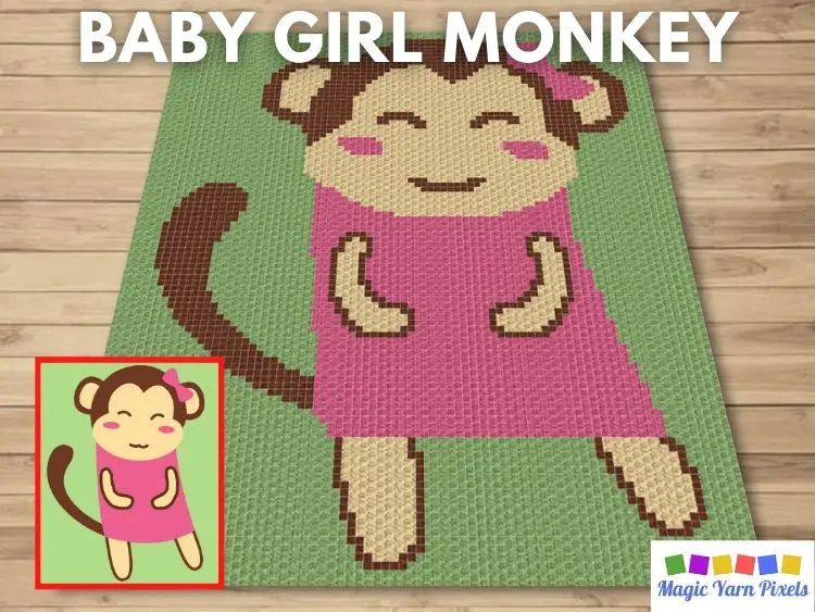 BLOG PREVIEW POSTER -Baby Girl Monkey