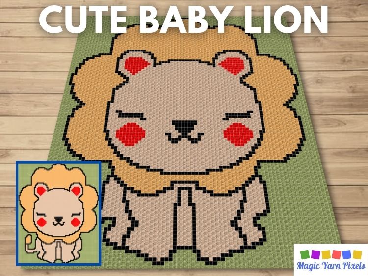 BLOG PREVIEW POSTER - Cute Baby Lion