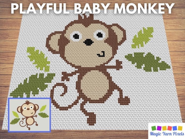 BLOG PREVIEW POSTER - Playful Baby Monkey