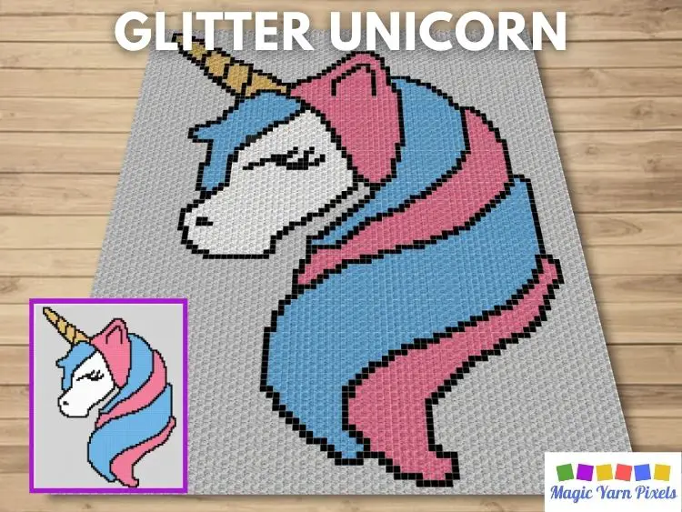 BLOG PREVIEW POSTER - Glitter Unicorn