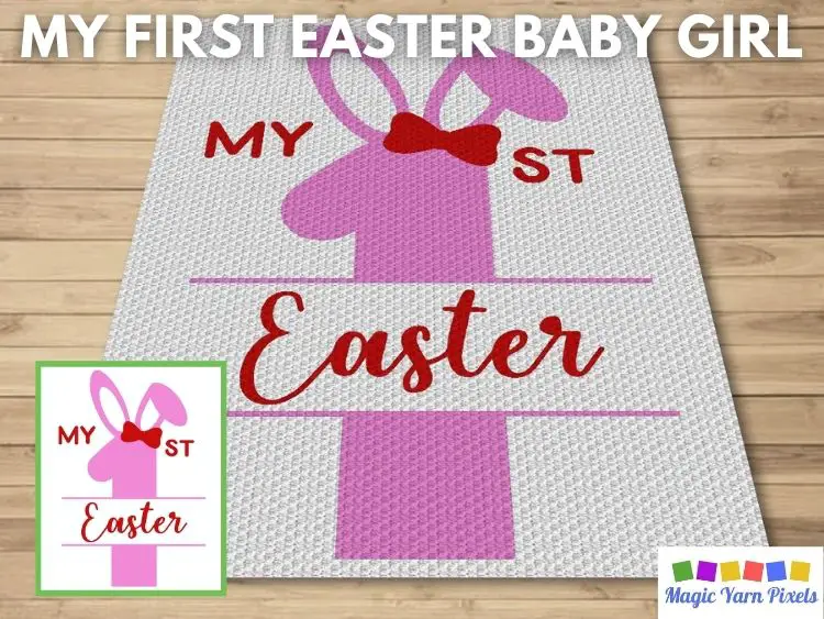 BLOG PREVIEW POSTER - My First Easter Baby Girl