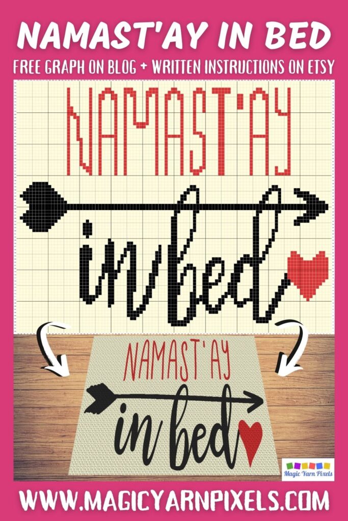 MAIN BLOG PIN - Namast'Ay In Bed Magic Yarn Pixels