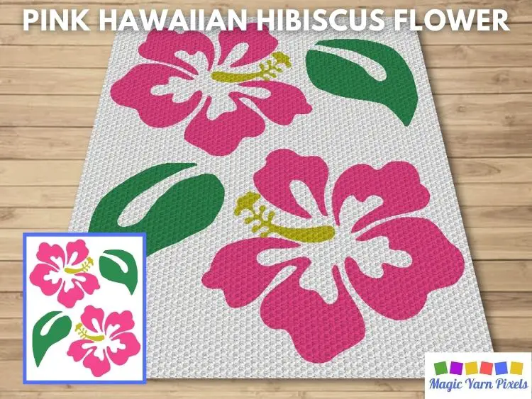 BLOG PREVIEW POSTER - Pink Hawaiian Hibiscus Flower