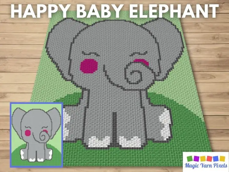 BLOG PREVIEW POSTER - Happy Baby Elephant