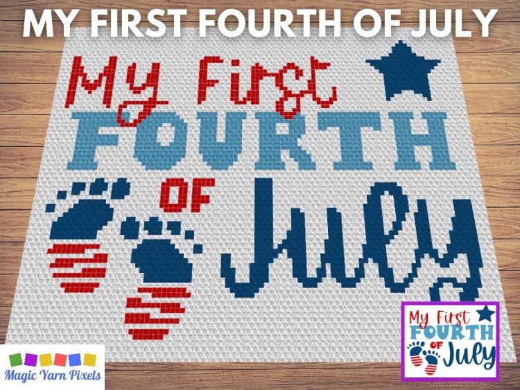 BLOG PREVIEW POSTER - My First Fourth Of July