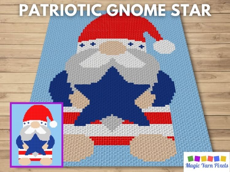 BLOG PREVIEW POSTER - Patriotic Gnome Star