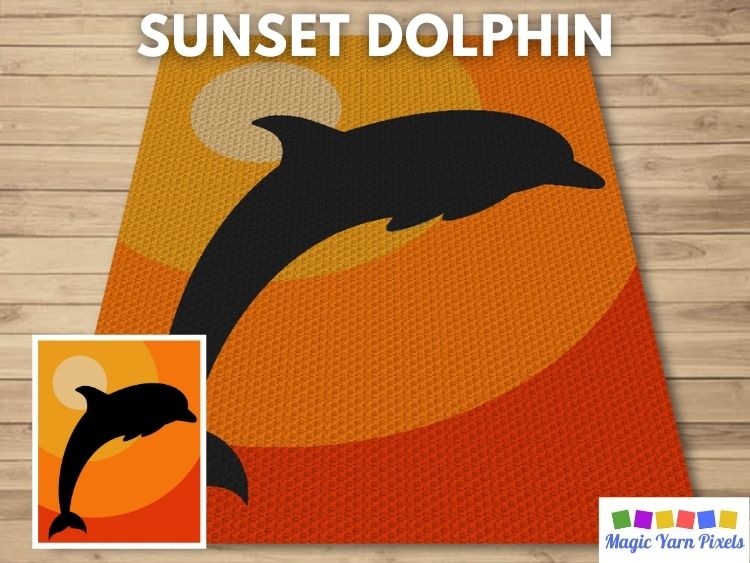 BLOG PREVIEW POSTER - Sunset Dolphin