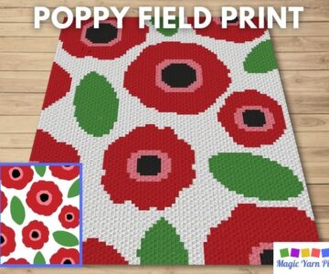 BLOG PREVIEW POSTER - Poppy Field Print