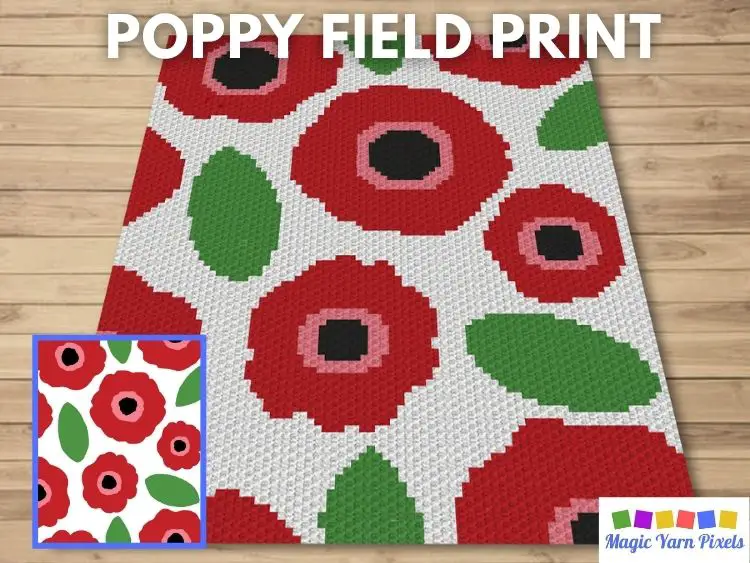 BLOG PREVIEW POSTER - Poppy Field Print