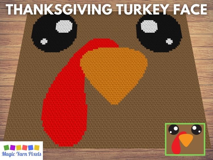 BLOG PREVIEW POSTER - Thanksgiving Turkey Face