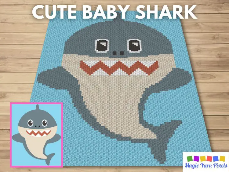 BLOG PREVIEW POSTER - Cute Baby Shark