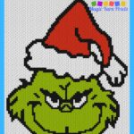 MAIN BLOG PIN - Christmas Grinch With Santa Hat