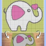 MAIN BLOG PIN - Elephant Love Magic Yarn Pixels