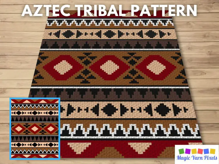 BLOG PREVIEW POSTER - Aztec Tribal Pattern