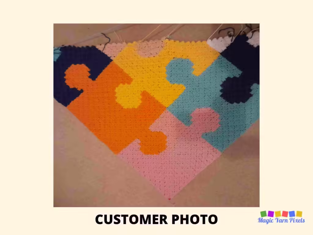 SHOP PHOTO 3 - Jigsaw Puzzle - Magic Yarn Pixels