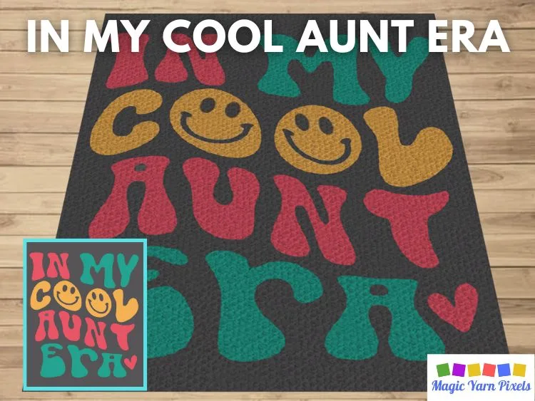 BLOG PREVIEW POSTER - In My Cool Aunt Era - Magic Yarn Pixels