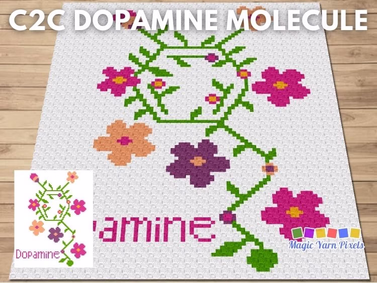 BLOG POSTER - Dopamine Molecule - CraftingHappiness
