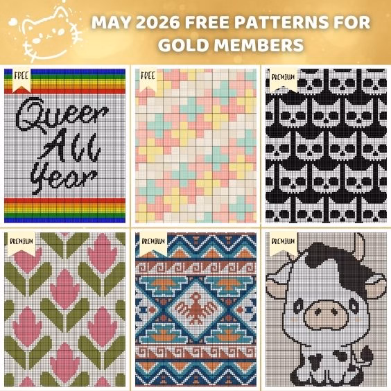 Magic Yarn Pixels Patreon - MAY 2026 - GOLD TIER