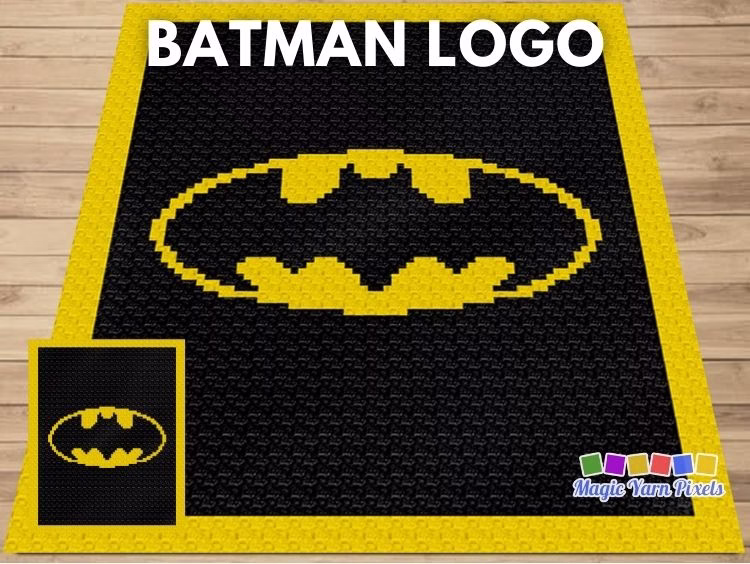 BLOG POSTER - Batman Logo - CraftingHappiness