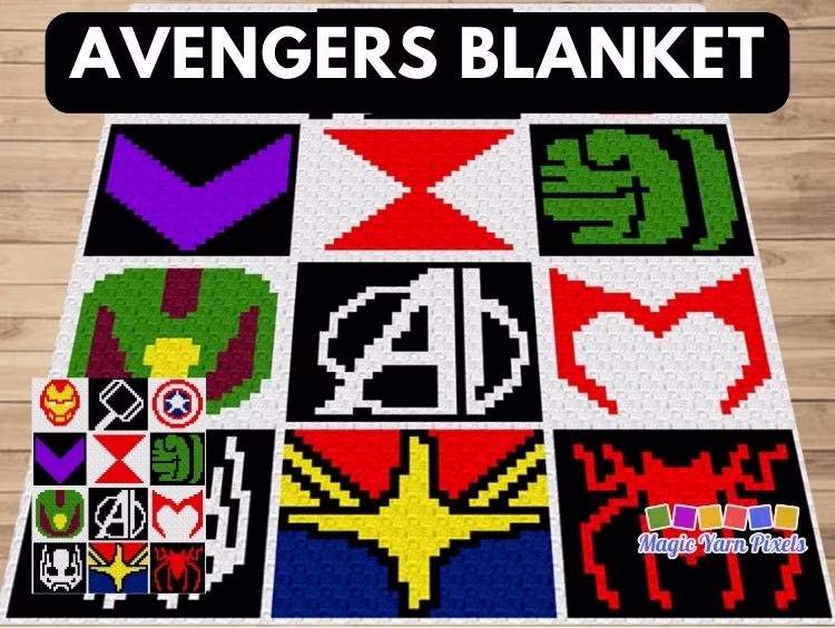 BLOG POSTER - Avengers Heroes - CraftingHappiness