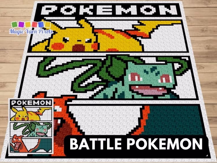 BLOG POSTER - Battle Pokemon - CraftingHappiness