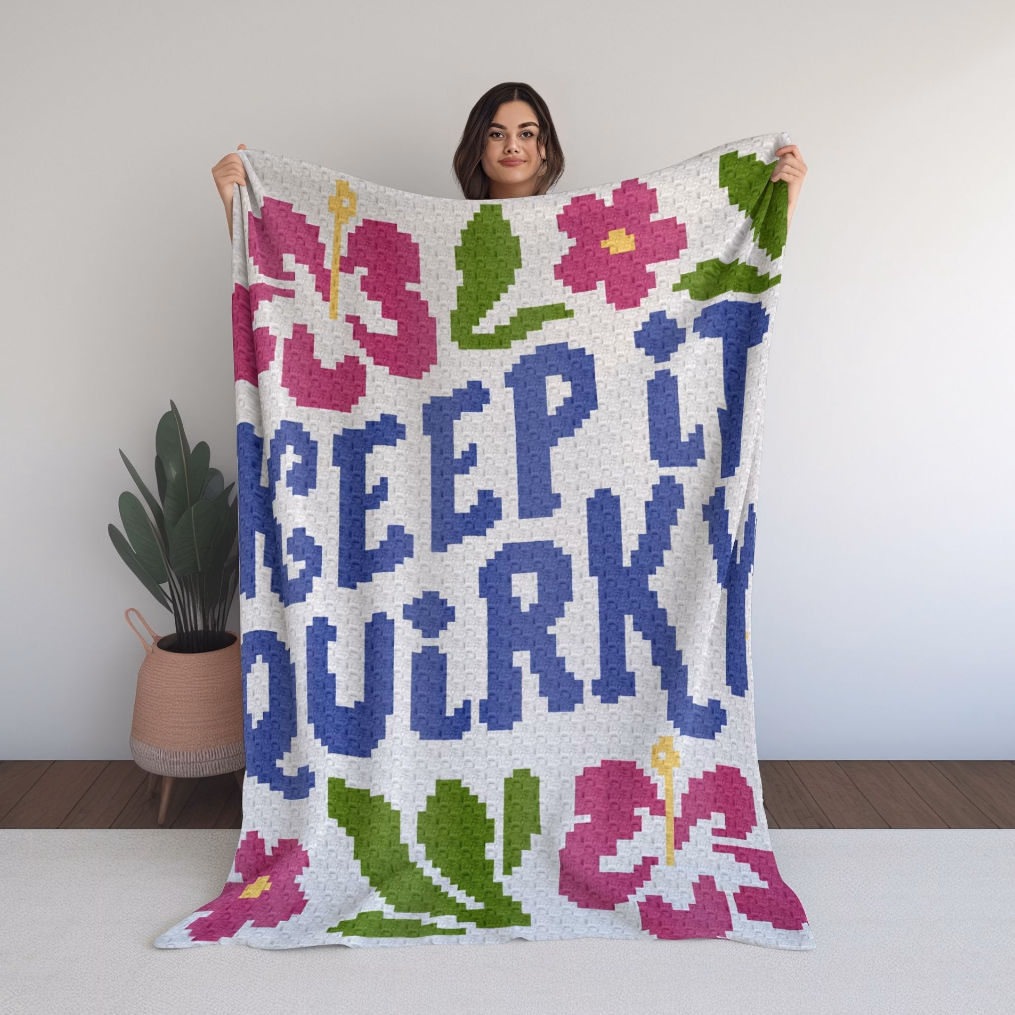 SHOP PHOTO 7 - Keep It Quirky - C2C Crochet Pattern By Magic Yarn Pixels